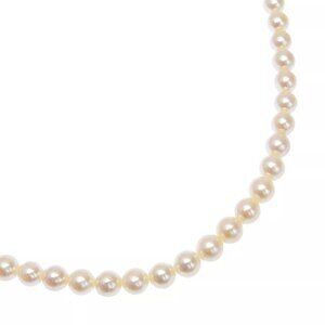 TASAKI Pearl long Necklace6.0～6.4ｍｍ Silver/Akoya Pearl 49.6g Women